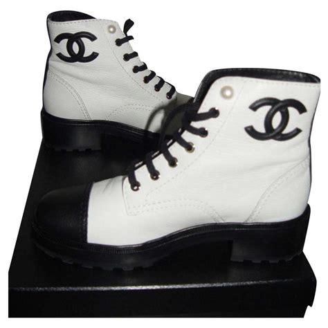 white boots chanel